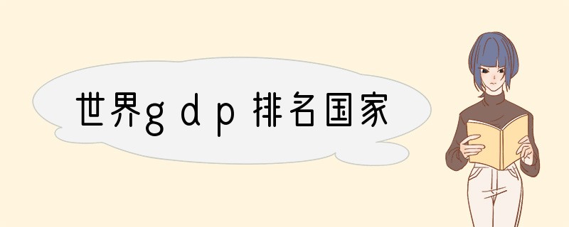 世界gdp排名国家