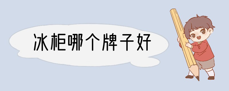 冰柜哪个牌子好