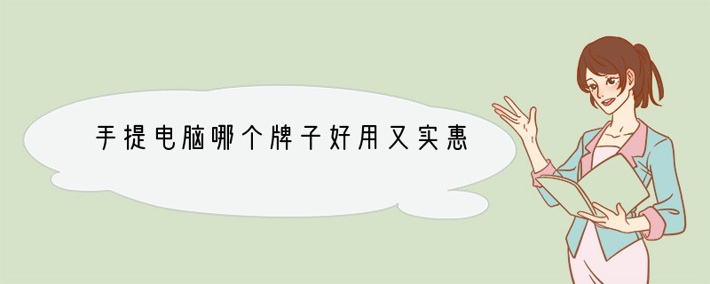 手提电脑哪个牌子好用又实惠