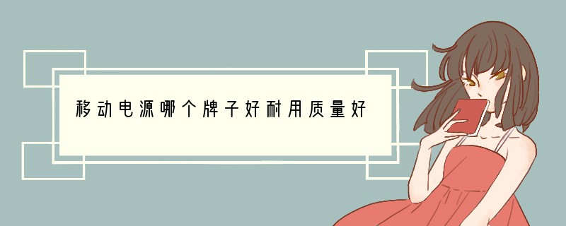 移动电源哪个牌子好耐用质量好